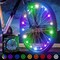 Activ Life LED Bike Wheel Lights with Batteries Included, Get 100% Brighter and Visible from All Angles for Ultimate Safety & Style (1 Tire Pack, Pastel)